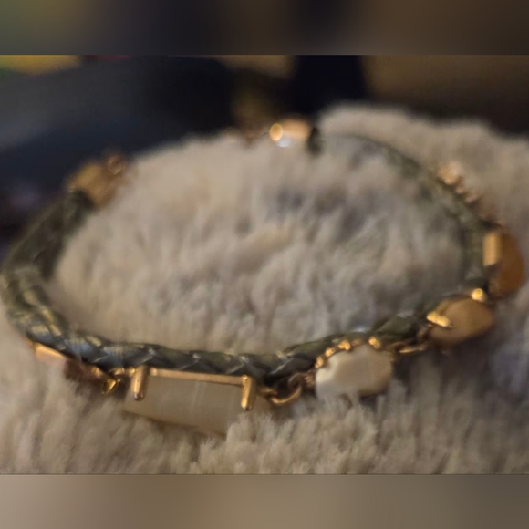 Charming Charlie Neutral Stone Bracelet - Picture 2 of 5